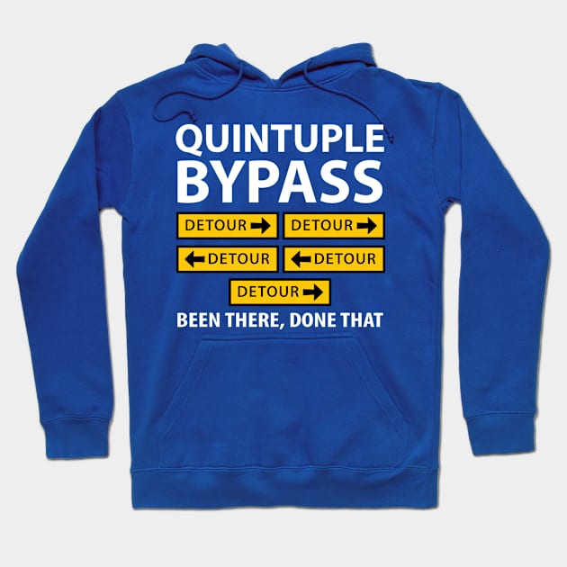 Quintuple Bypass Survivor Hoodie by AntiqueImages